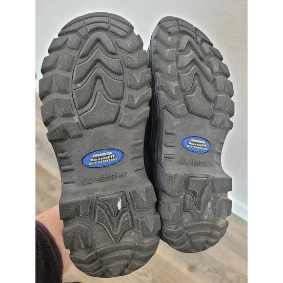 Skechers Women's Jannit Comp Toe Relaxed Fit Boots Slip and Oil Resistant 5.5 #7 - Picture 4 of 7